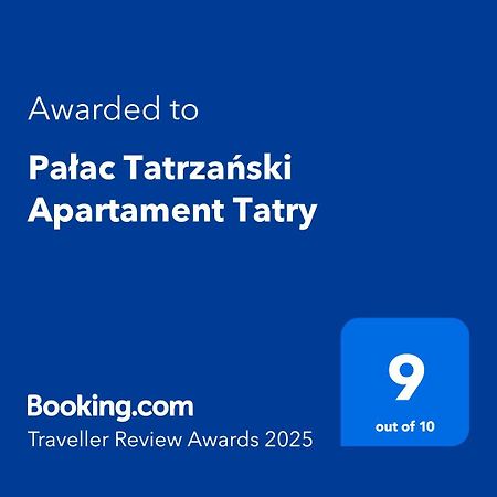 Palac Tatrzanski Apartament Tatry Буковина Татранська Екстер'єр фото
